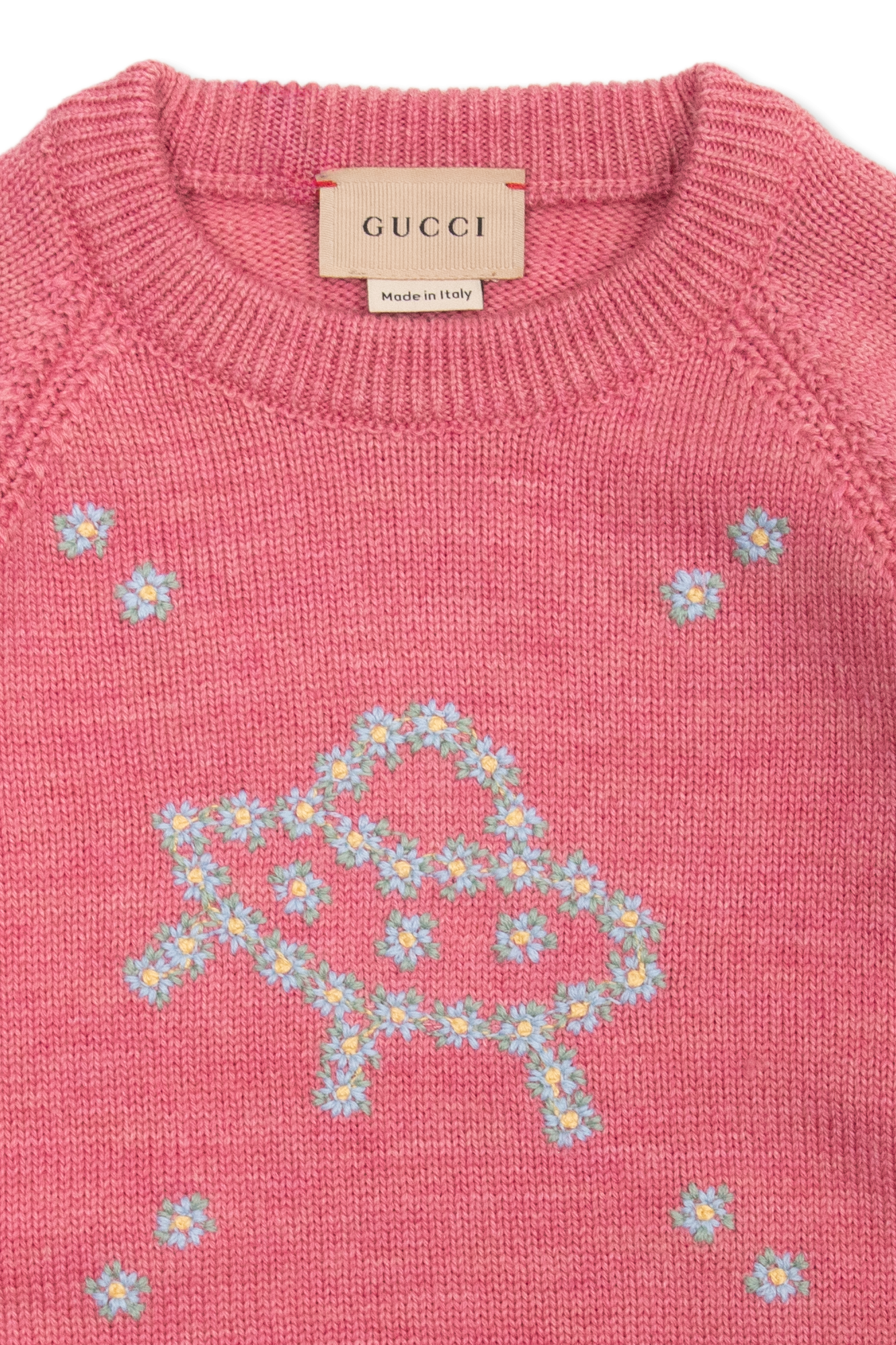 Gucci on sale sweater pink